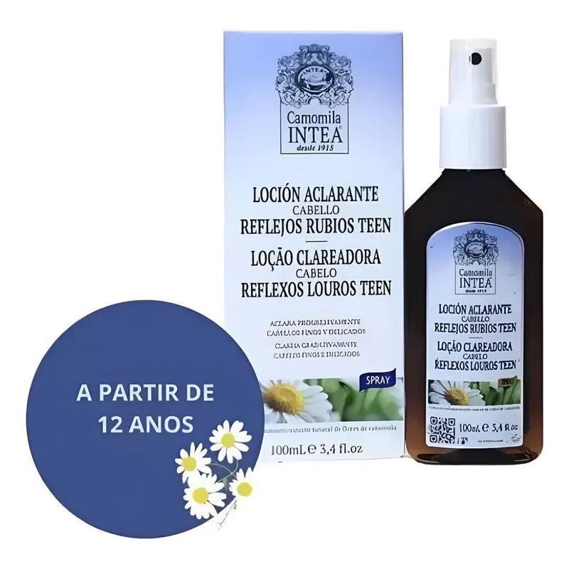 Loção Camomila Intea Reflexos Louros Teen 100ml