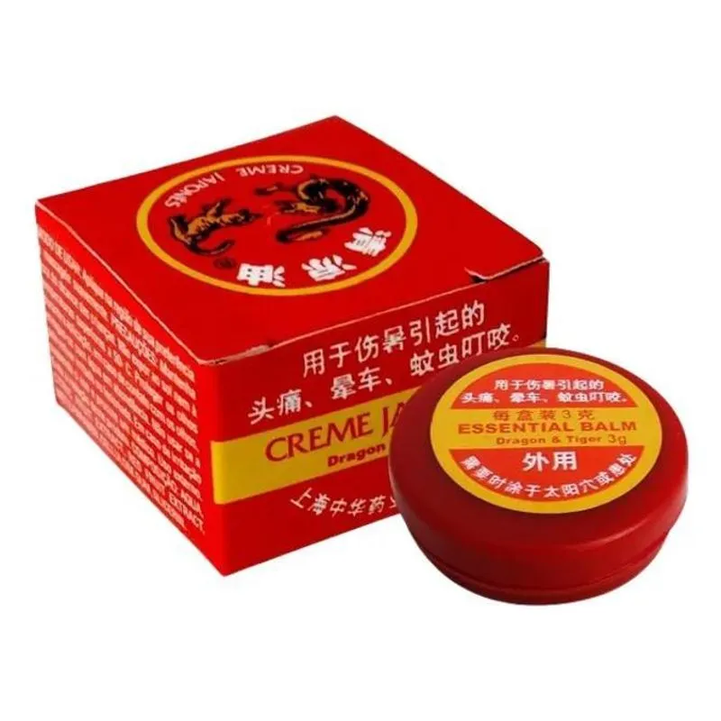 5x Pomada Japonesa Chinesa Tigre 12 Unidades