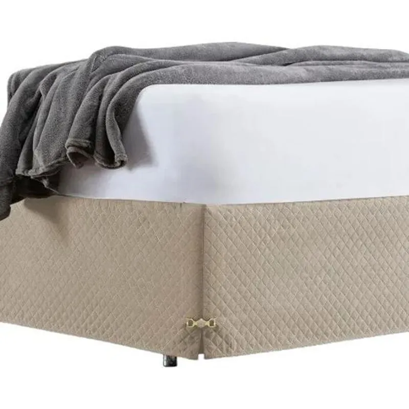 5x Saia Queen Matelada Com 40cm Alt ( Serve P Cama Baú També