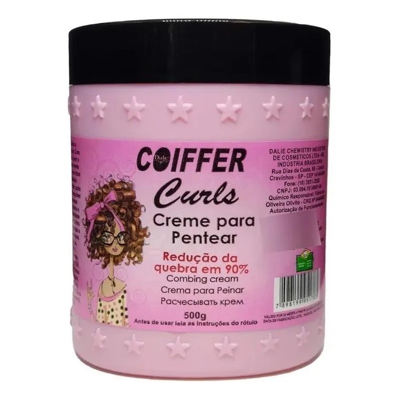 Creme De Pentear Curls Coiffer Cachos Modelados 500g Para