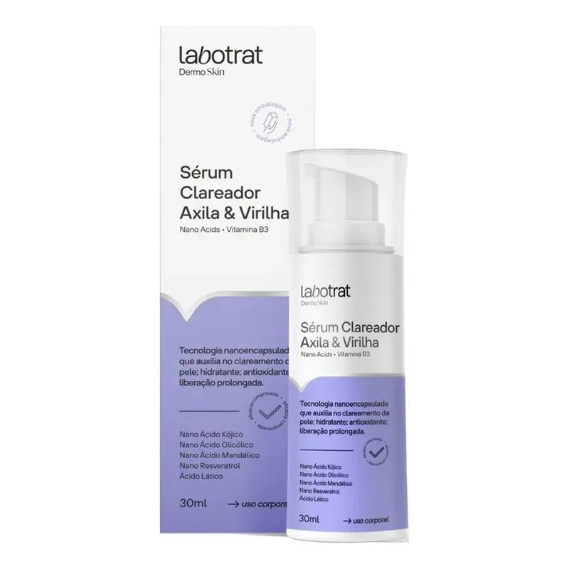 Sérum Clareador Axila Virilha Pele Hidratante Labotrat 30ml