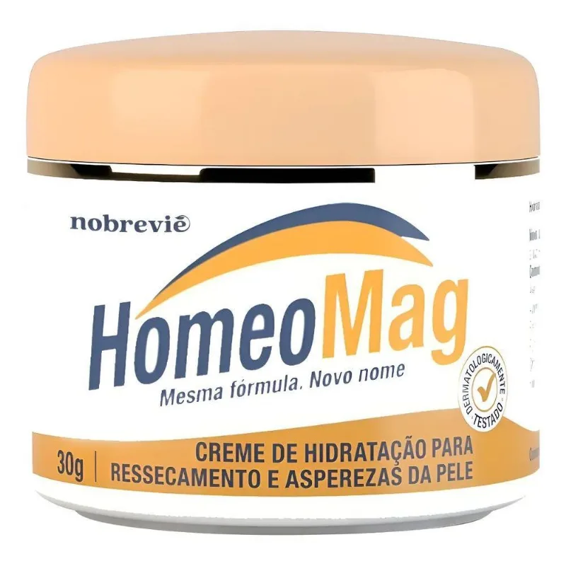 Creme Hidratante Homeomag Pés Mãos Pele Ressecada