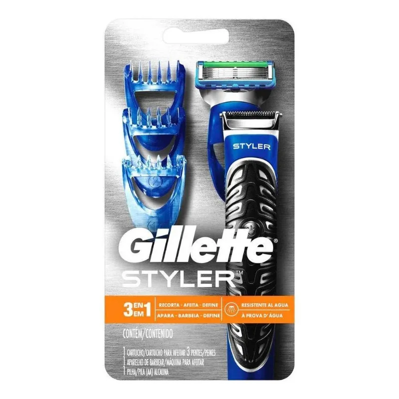 Aparelho De Barbear Styler 3 Em 1 Gillette