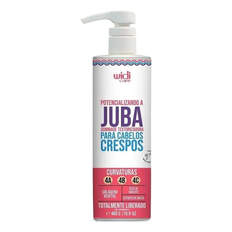 5x Potencializando A Juba Gommage Texturizadora Widi Care 48