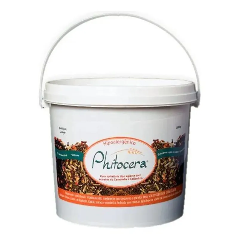 Cera Morna Cremosa Hipoalergenica Phitocera Balde 2kg