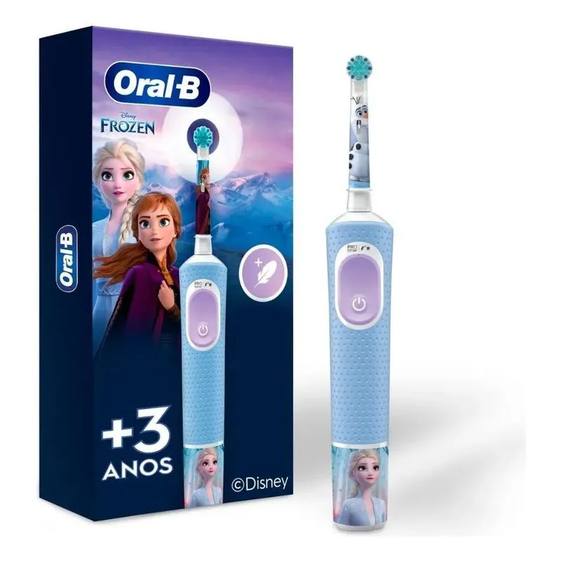 Escova De Dente Elétrica Infantil Oral-B Disney Frozen 100-2