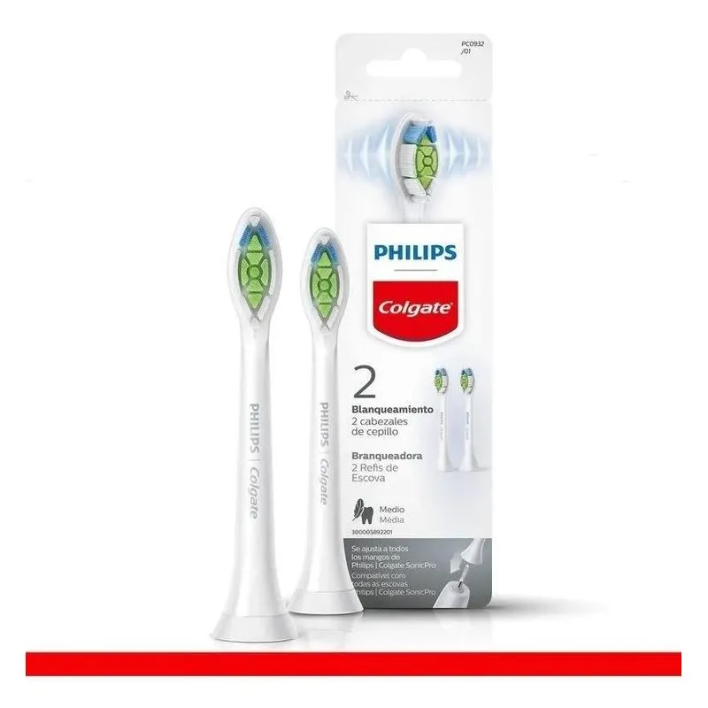 Refil Para Escova De Dente Elétrica Philips Colgate Sonicpro