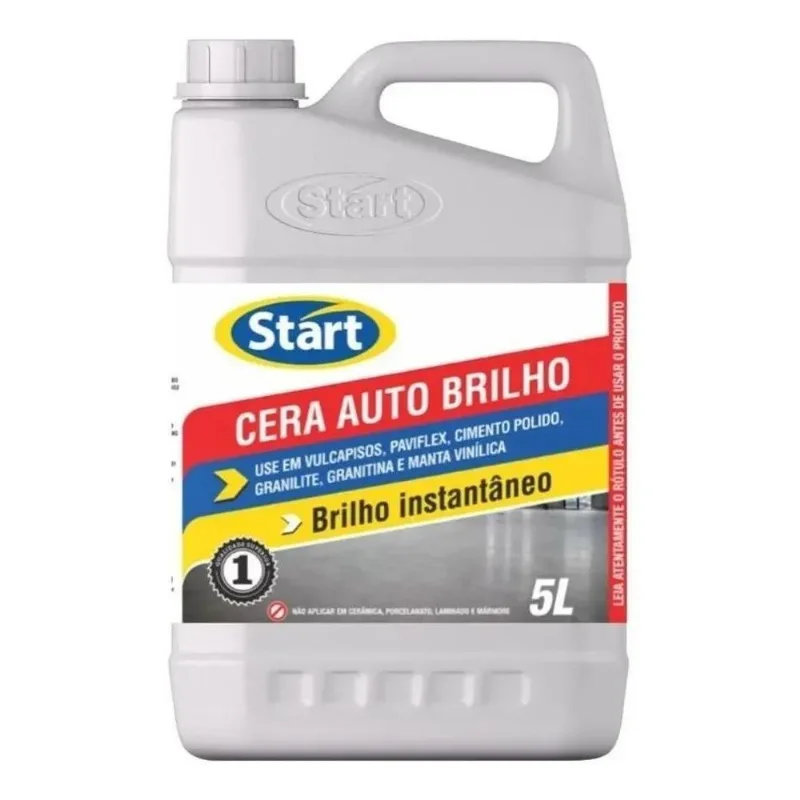 Cera Antiderrapante Start 5l Resina Incolor Antiderrapante