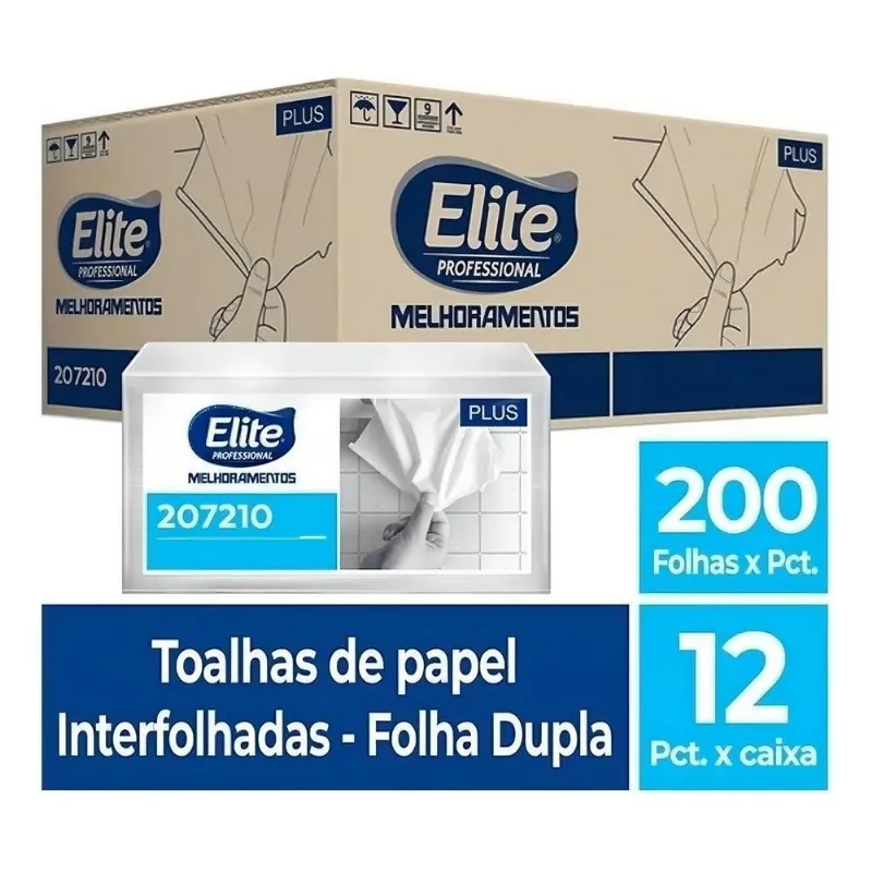Papel Toalha Int. Plus Fd 12x200 207210