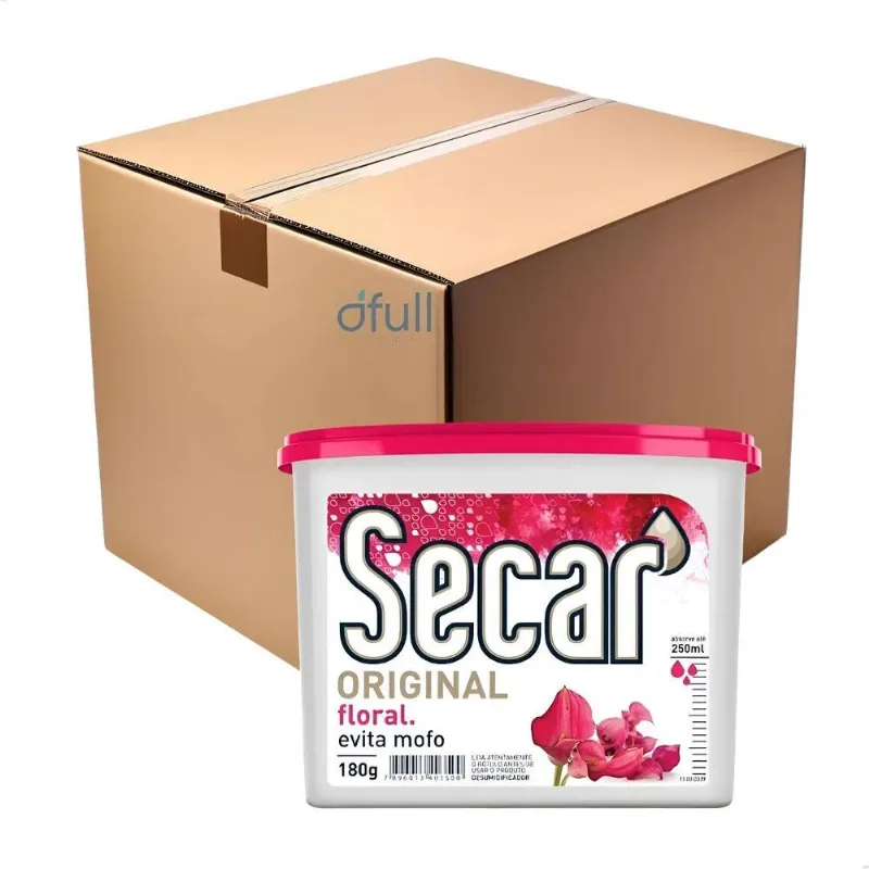 24x Antimofo Secar 180g Fragrâncias Full Armário