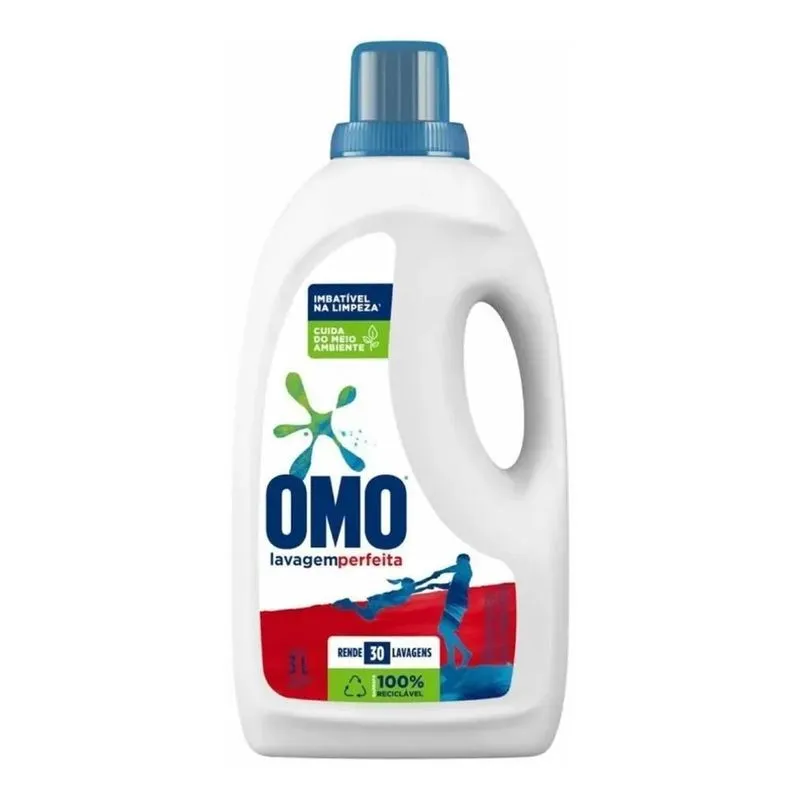 Sabão Líquido Omo Lavagem Perfeita Galão 3l