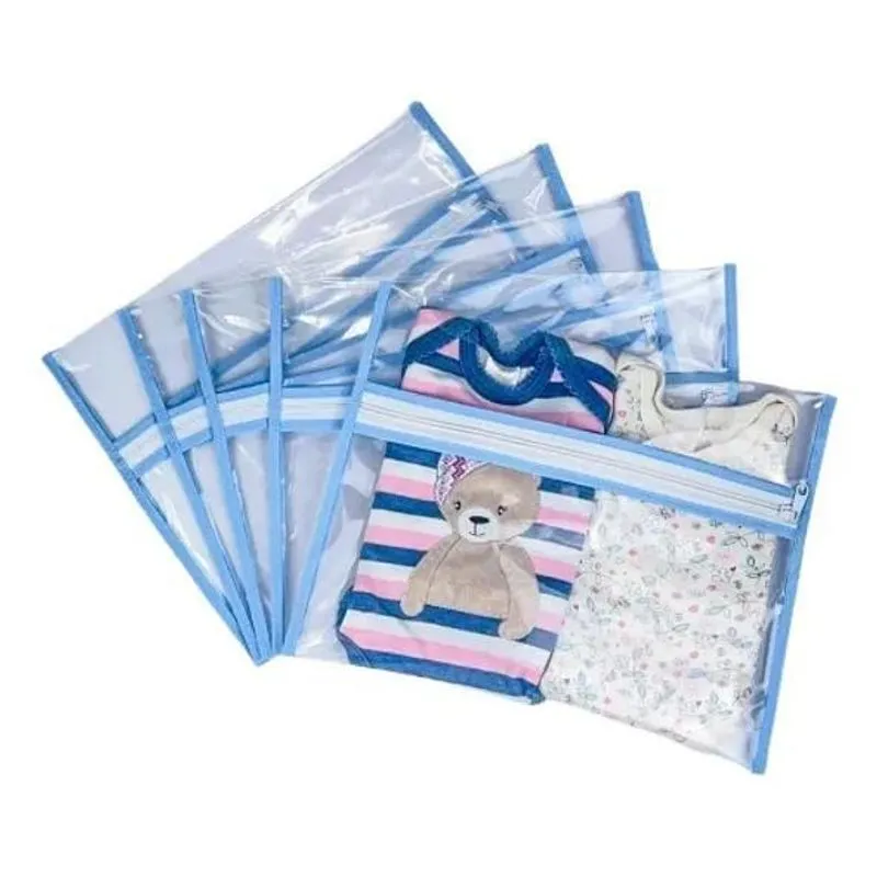5x 6 Saquinho Maternidade Organizador Viagem Mala Bebê