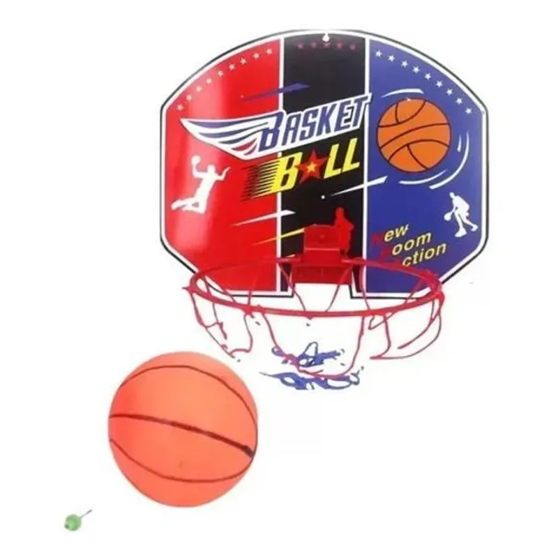 10x Cesta De Basquete Infantil Bola Aro Rede Brincar E Dive