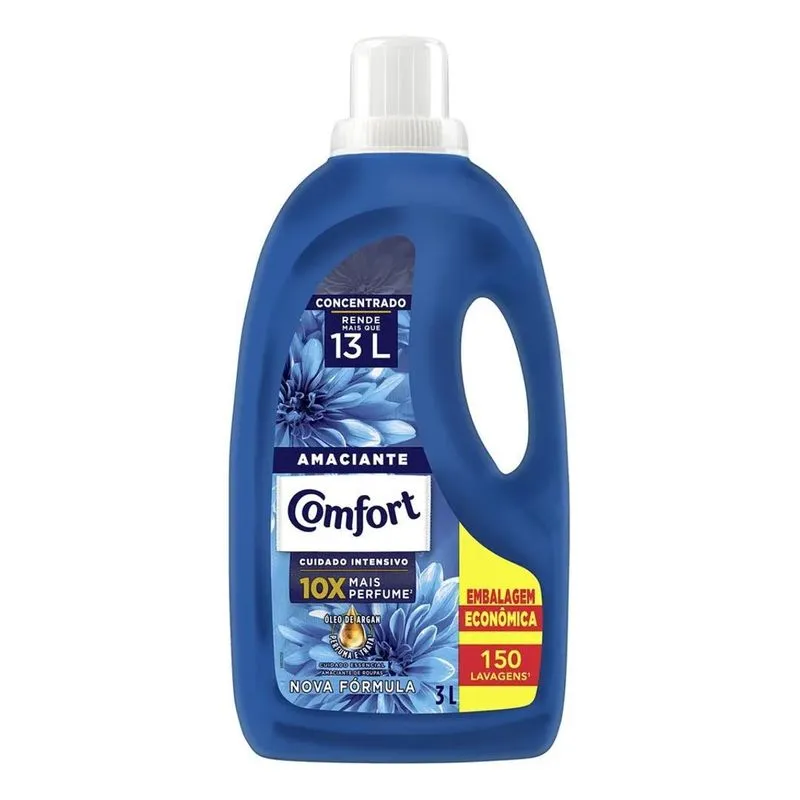 Amaciante Concentrado Comfort Frescor Intenso 3 L