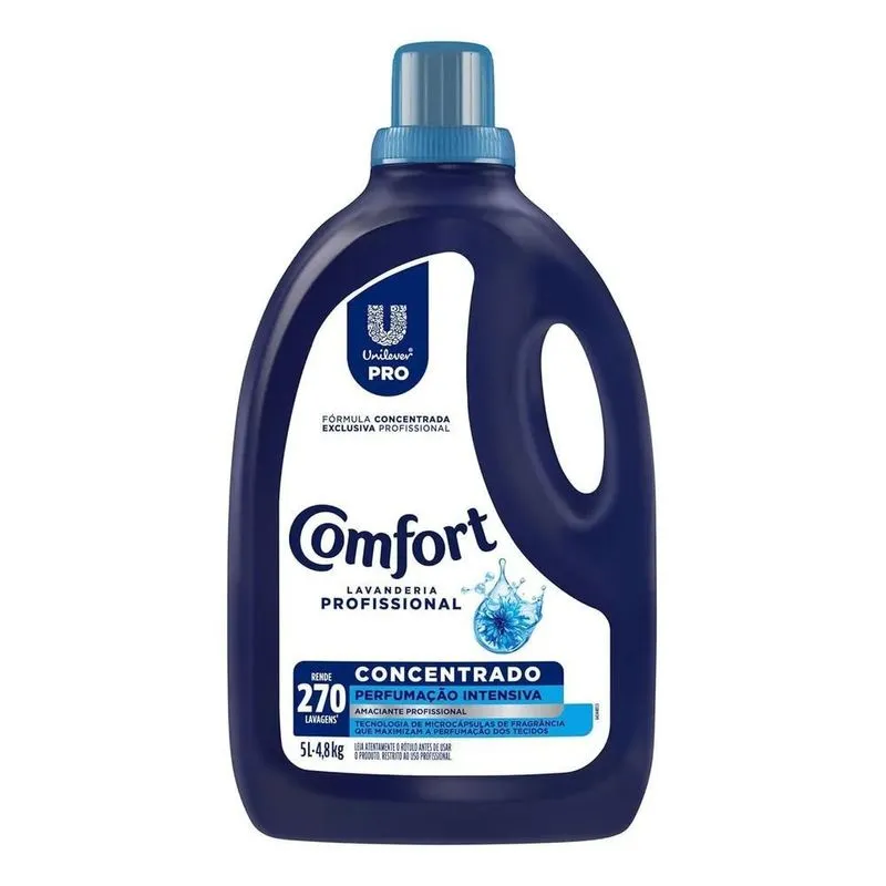 Amaciante Comfort Lavanderia Profissional Concentrado 5 L