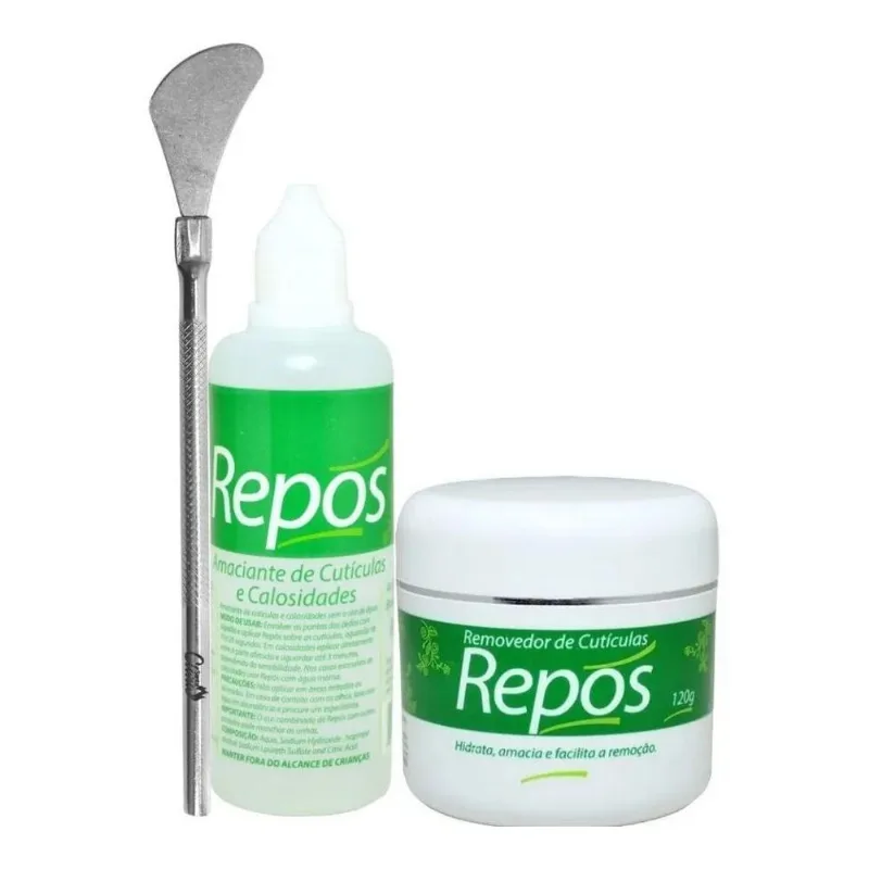 2x Kit Spa Dos Pés Amaciante Para Cutículas E Calosidades Re