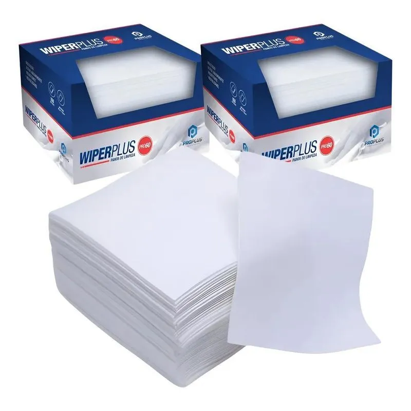 Pano Multiuso Wiper Plus Ultra Absorção Reutilizável 200 Un