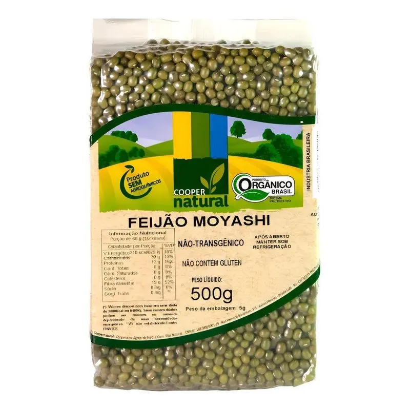 Feijão Moyashi Orgânico Coopernatural 500g