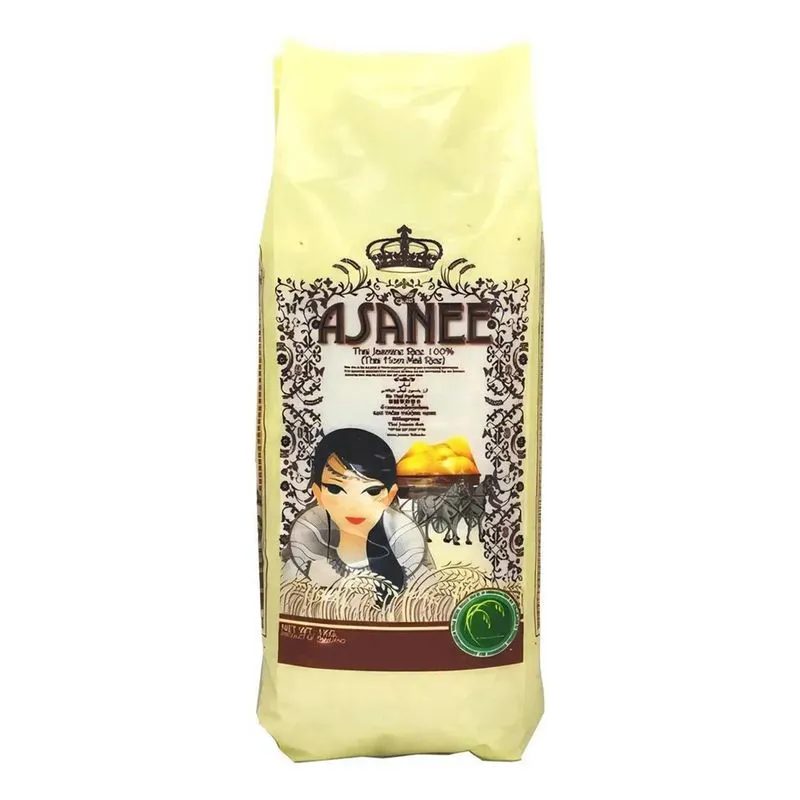 Arroz Tailandês Jasmine Aromático 100% 1kg - Asanee