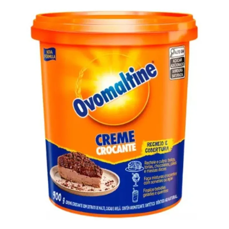 Creme Crocante De Ovomaltine 900g Creme De Avelã
