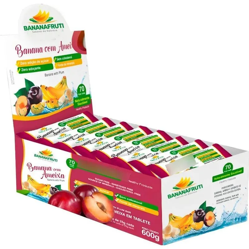 Naturafruti Bananada Bananinha - Natural - Unidade - 1 - 24