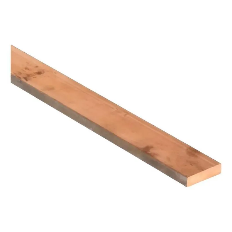 Barra Chata Cobre Puro (12x3mm) 1/2 X 1/8 X 50cm 97a