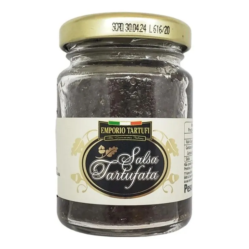 Salsa Tartufada Italiana De Trufa Negra Tartufi 80g
