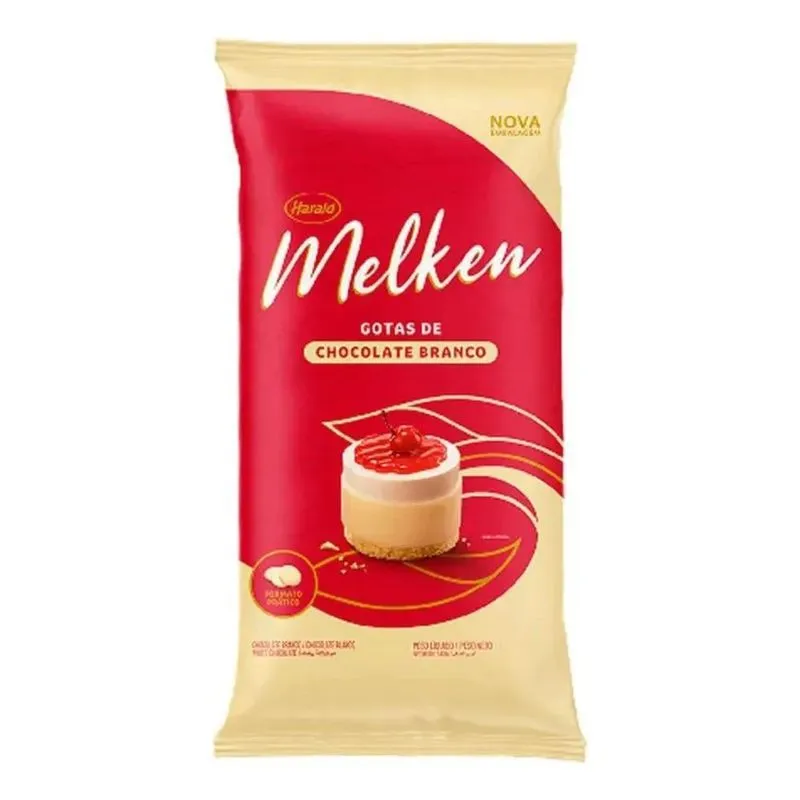 Chocolate Harald Melken Gotas 2,05kg Branco