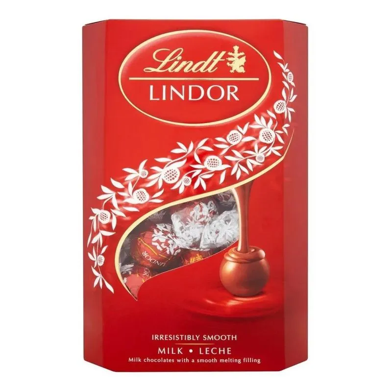 Chocolate Lindor Ao Leite Lindt 337g