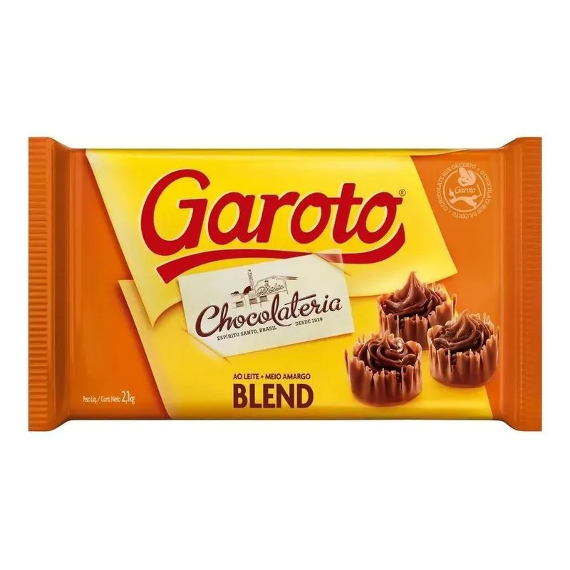 Nestlé Garoto Cobertura - Blend - 2.1 Kg - Unidade - 1