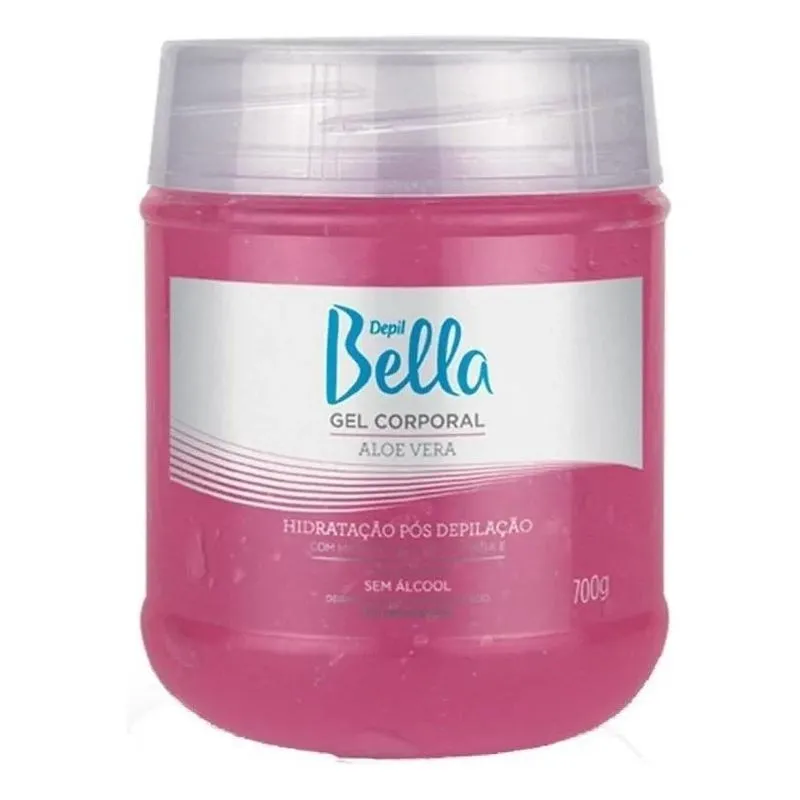 10x Depil Bella Aloe Vera Corpo 700gr Sem Gênero