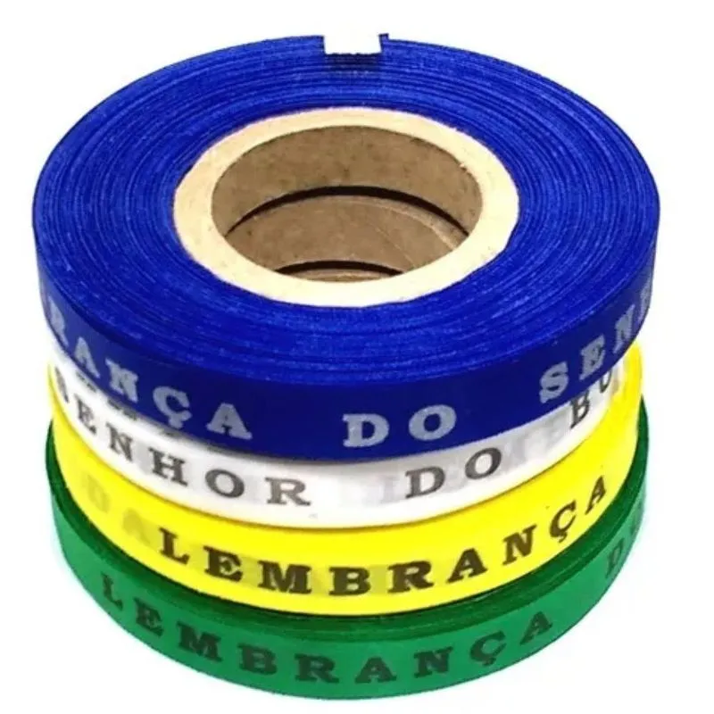 Kit 4 Rolos Fitas Senhor Bonfim Da Bahia Bandeira Do Brasil