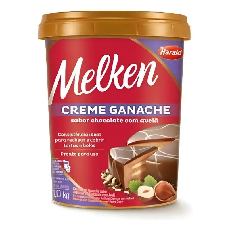 Harald Melken - Chocolate Com Avelã - Avelã - 1 Kg - Unidade