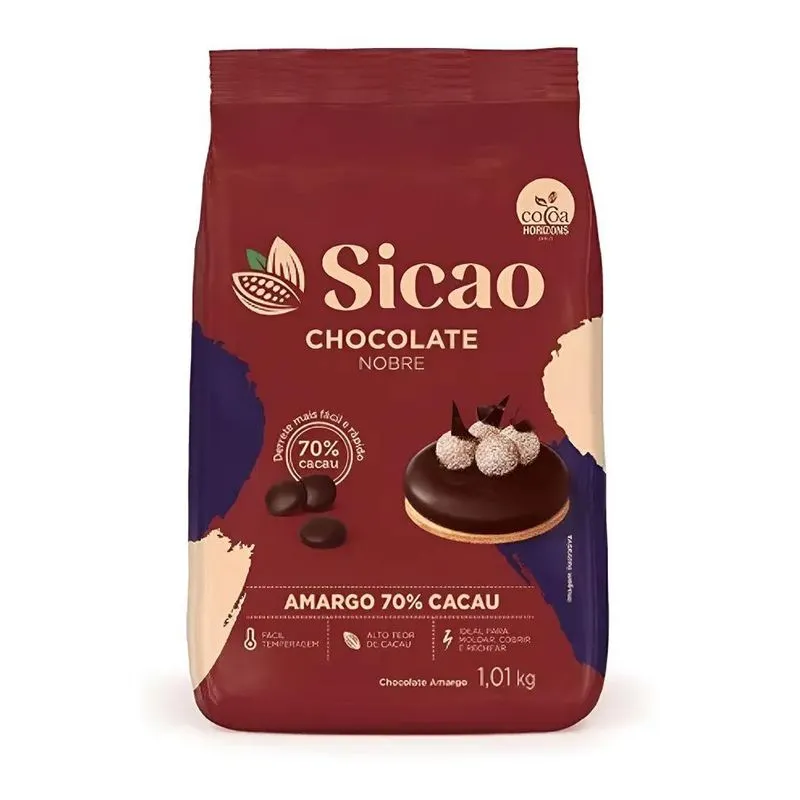 Sicao Barry Callebaut - Amargo 70% - 1.01 Kg - Unidade - 1 -
