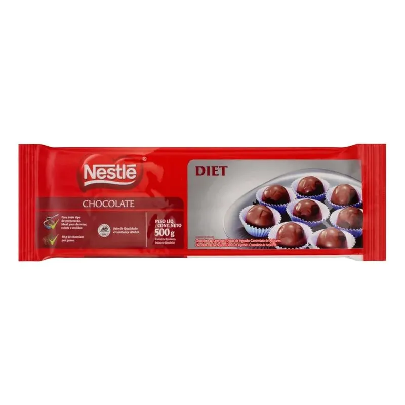 Chocolate Ao Leite Nestlé Pacote 500 G