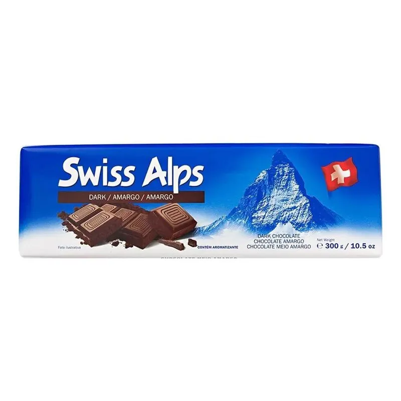 Chocolate Alprose Sa Swiss Alps Chocolate Dark - Amargo - 30