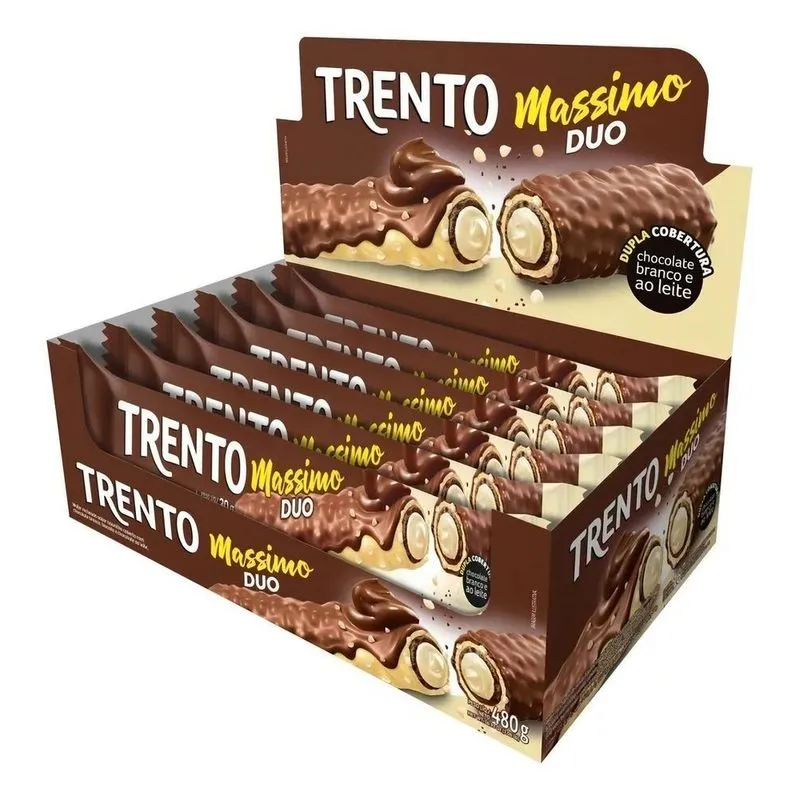 Trento Massimo Duo 480g - 16un X 30g