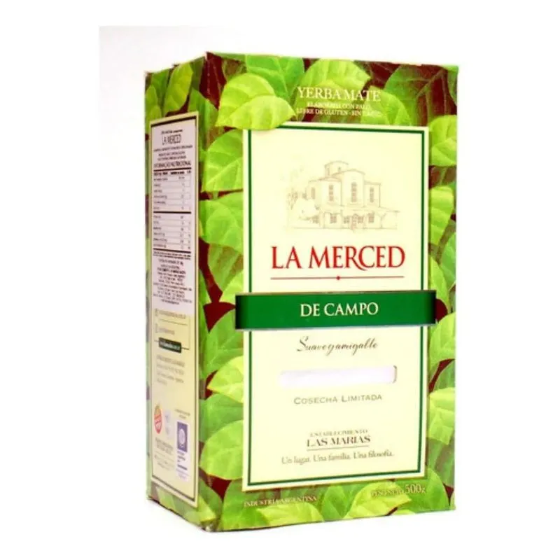 Erva Mate Argentina La Merced Barbacuá - Monte - Campo 500g