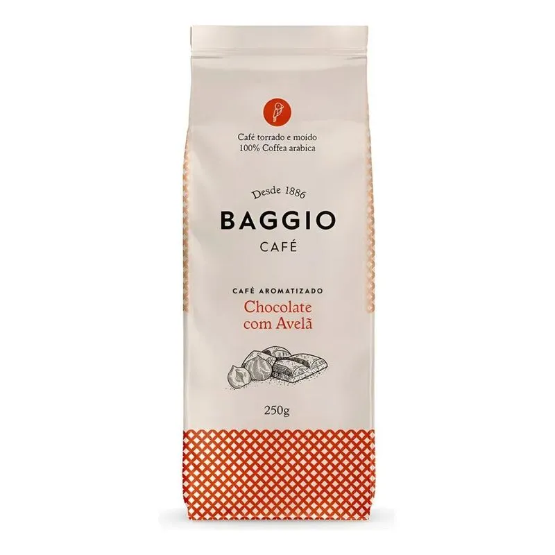Café Gourmet Torrado/moído 100% Arábica Aromas Baggio 250gr