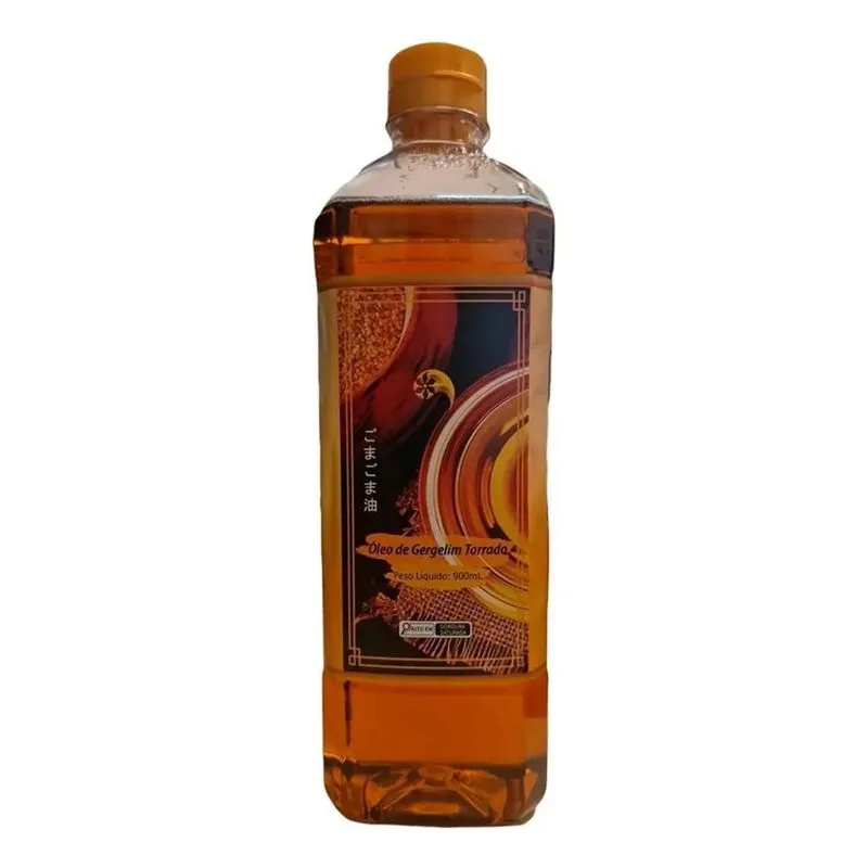 Óleo De Gergelim Torrado 900ml Tenka
