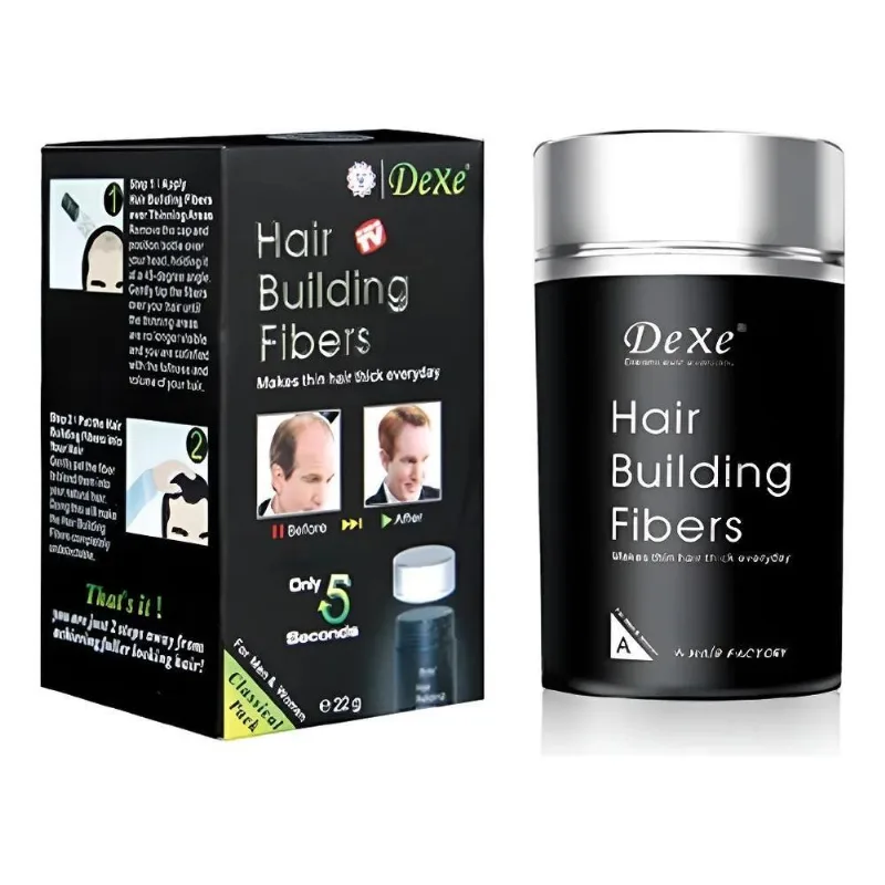 Dexe Fibra Capilar Cobre Falhas - Maquiagem Para Cabelo