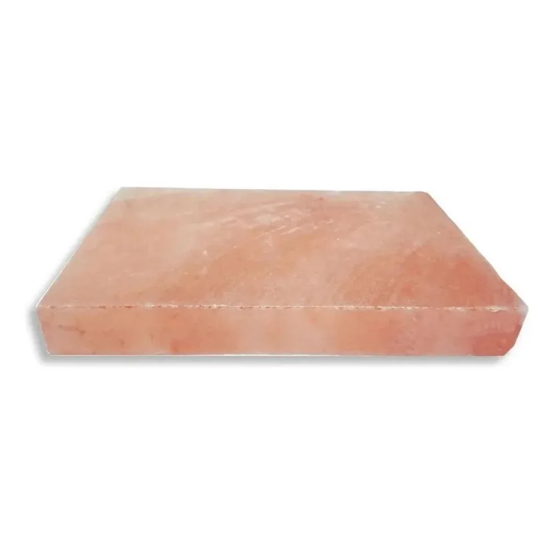 Placa Pedra De Sal Rosa Himalaia Churrasco 30x20x 4cm 5kg