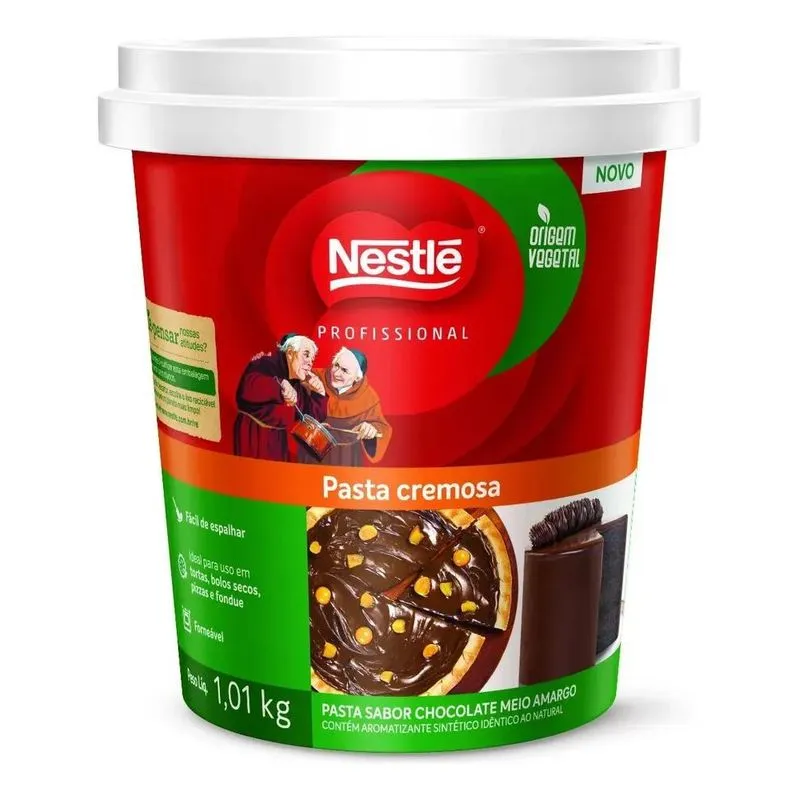 Nestlé Pasta Cremosa - Chocolate Meio Amargo - 1.01 Kg - Uni