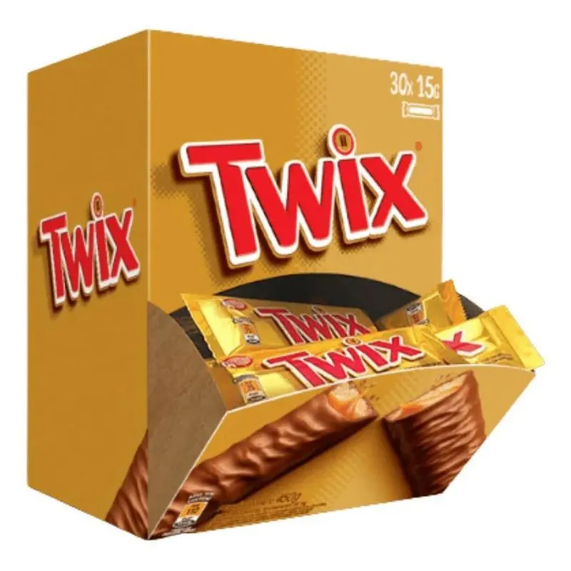 Chocolate Twix Display 30undx15g Masterfoods