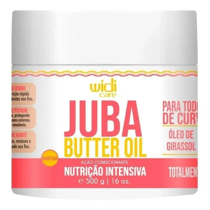2x Mascara Widi Care Juba Butter Oil Manteiga 500g Nutrição