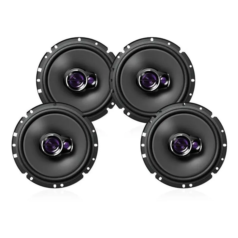 Alto Falante Pioneer Ts-1760br Triaxial 6x6 4 Peças 200w