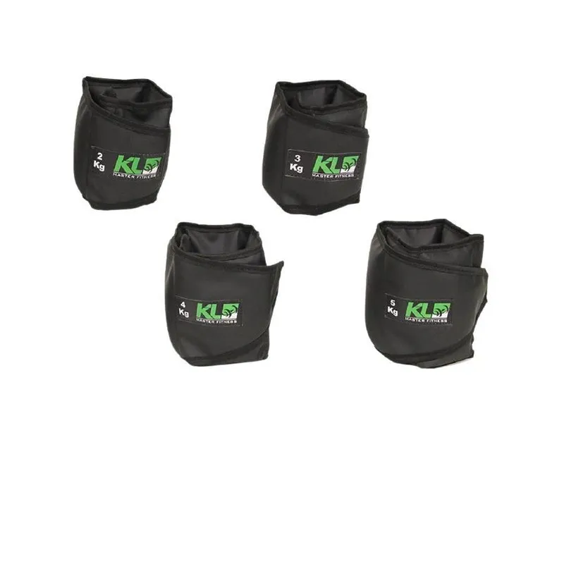 Kit Tornozeleira Caneleira Courvin De Peso 2kg 3kg 4kg 5kg