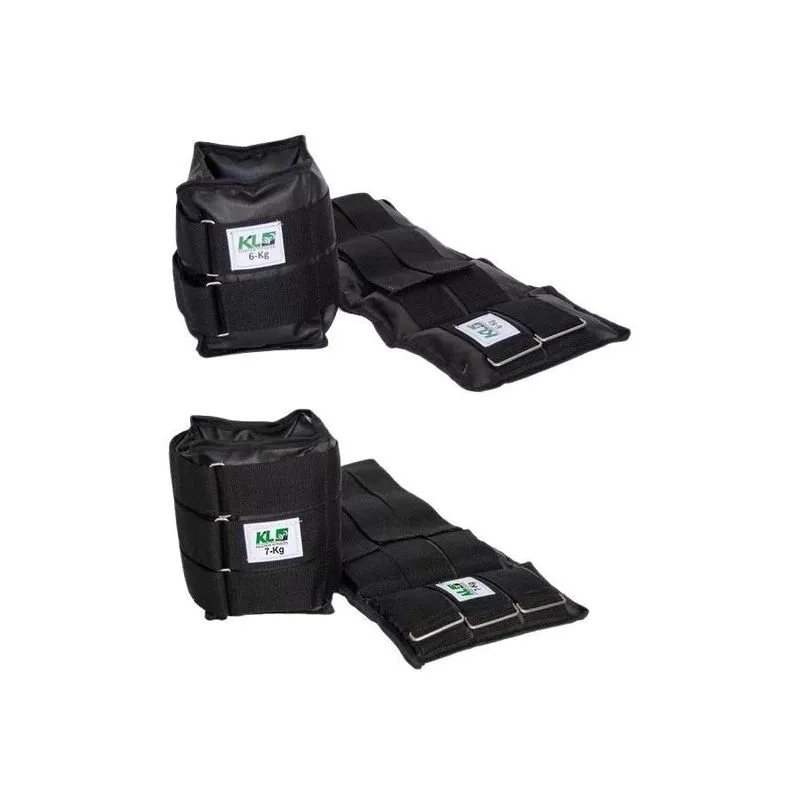 Kit Caneleiras Peso Funcional Profissional Lona 6kg 7kg