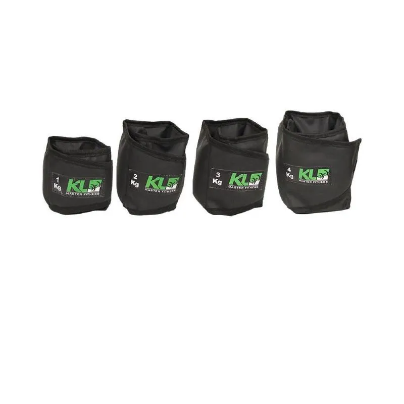 Kit Caneleira Tonozeleira De Peso 1,2,3 E 4 Kg