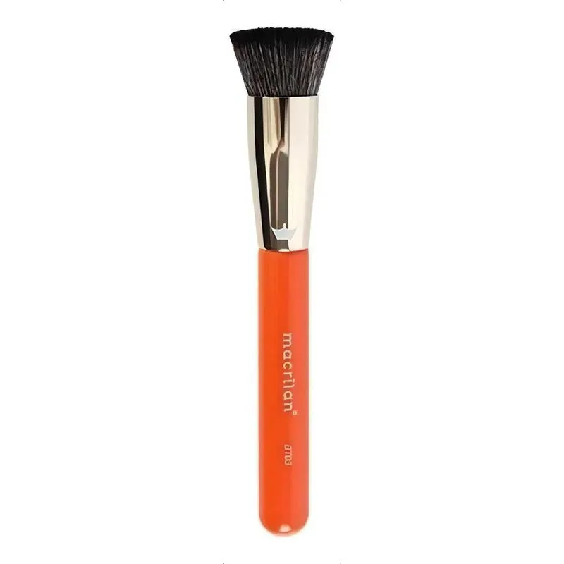 10x Pincel Kabuki Para Base Beauty Toois Macrilan Bt03